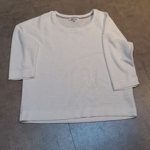 Rose + Olive 3/4 Length Sleeve Blouse Size M